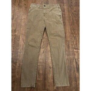 American Eagle Slim Pants Men's 30x34 Brown Casual Chino
